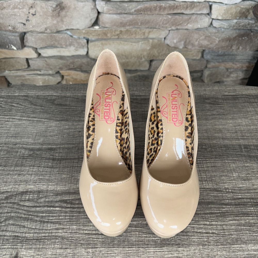 Unlisted by Kenneth Cole Stiletto Size 8.5 M Nude Formal